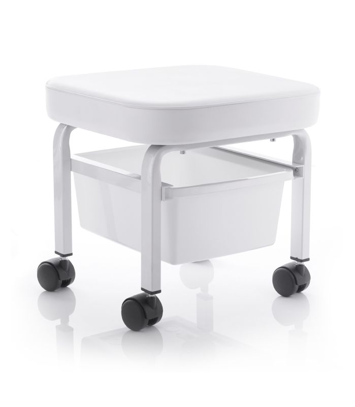 Cosmetic pedicure stool with a container 142 ACTIVESHOP-1