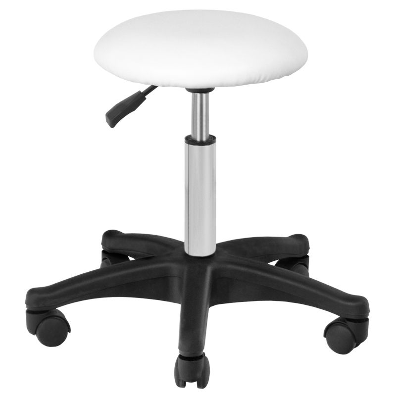 Cosmetic stool am-312 white 85 ACTIVESHOP-1