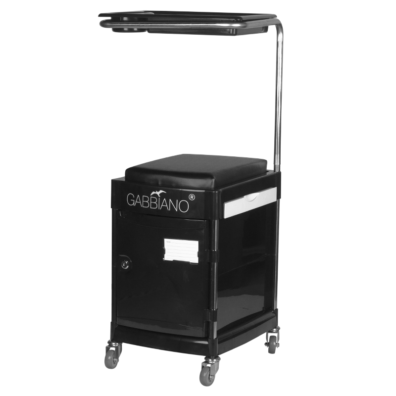 Helper - 23 plus black pedicure stool 138 ACTIVESHOP-1