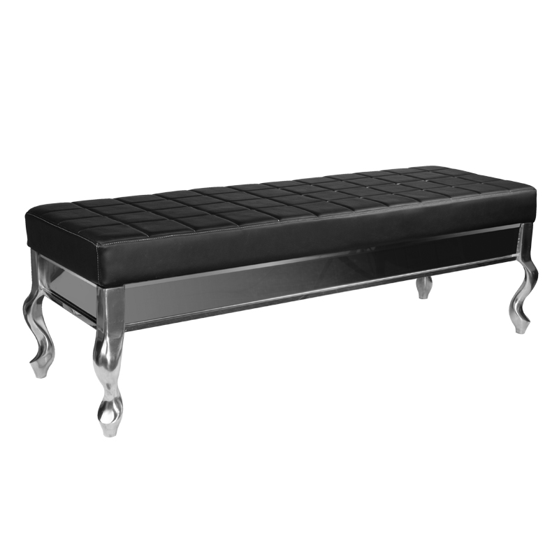 Gabbiano sofa for waiting room f011 black 22 GABBIANO-1