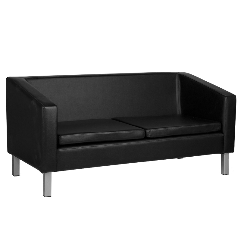 Gabbiano sofa for waiting room bm18003 black 16 GABBIANO-1