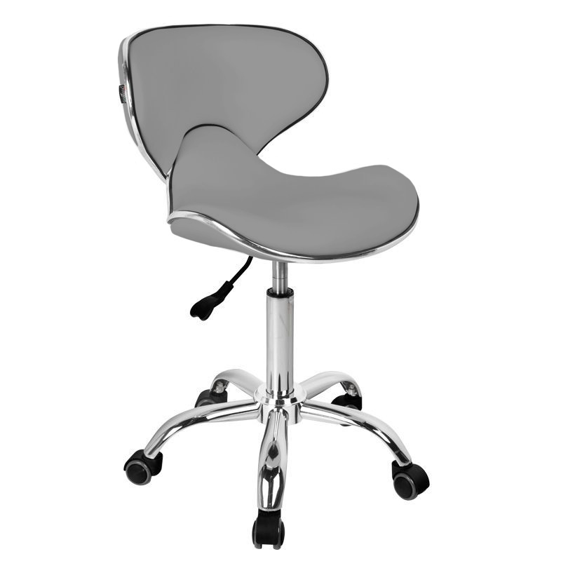 Gabbiano q-4599 gray cosmetic stool 122 GABBIANO-1