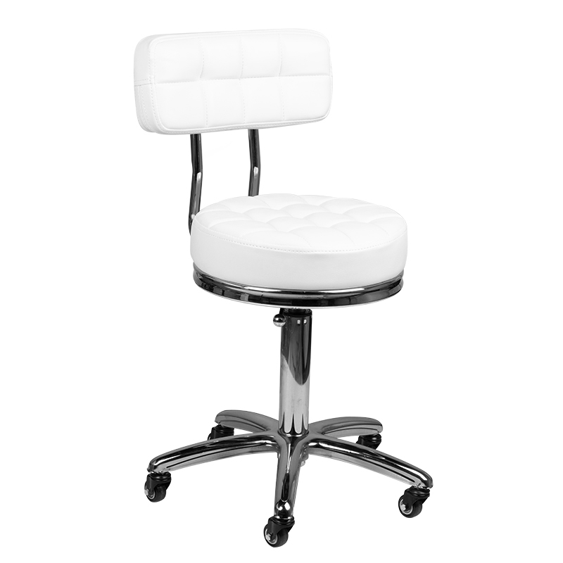 Cosmetic stool am-877 white 60 ACTIVESHOP-1