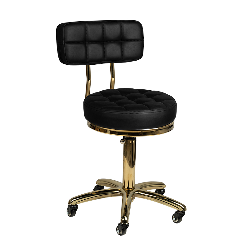 Cosmetic stool gold am-961 black 49 ACTIVESHOP-1