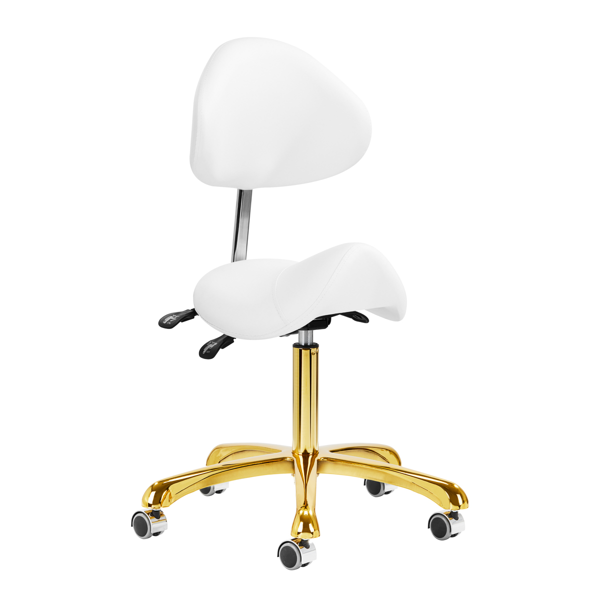Giovanni cosmetic stool 1004 gold white 53 GIOVANNI-1