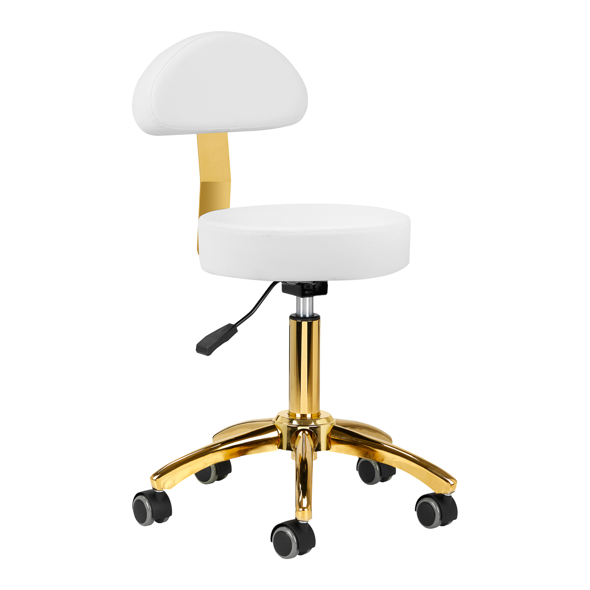 Cosmetic stool AM-304G white 79 ACTIVESHOP-1