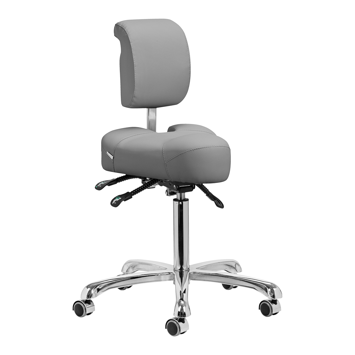 Giovanni podiatry stool 1005 grey 4 GIOVANNI-1