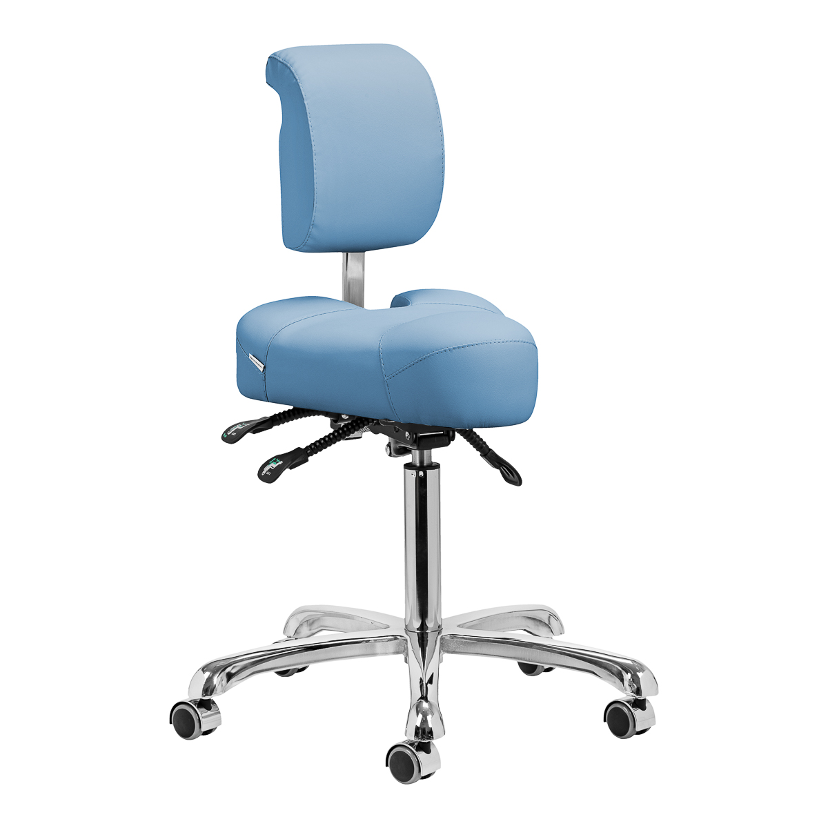 Podiatry Stool 1005 Giovanni Medical Blue 3 GIOVANNI-1
