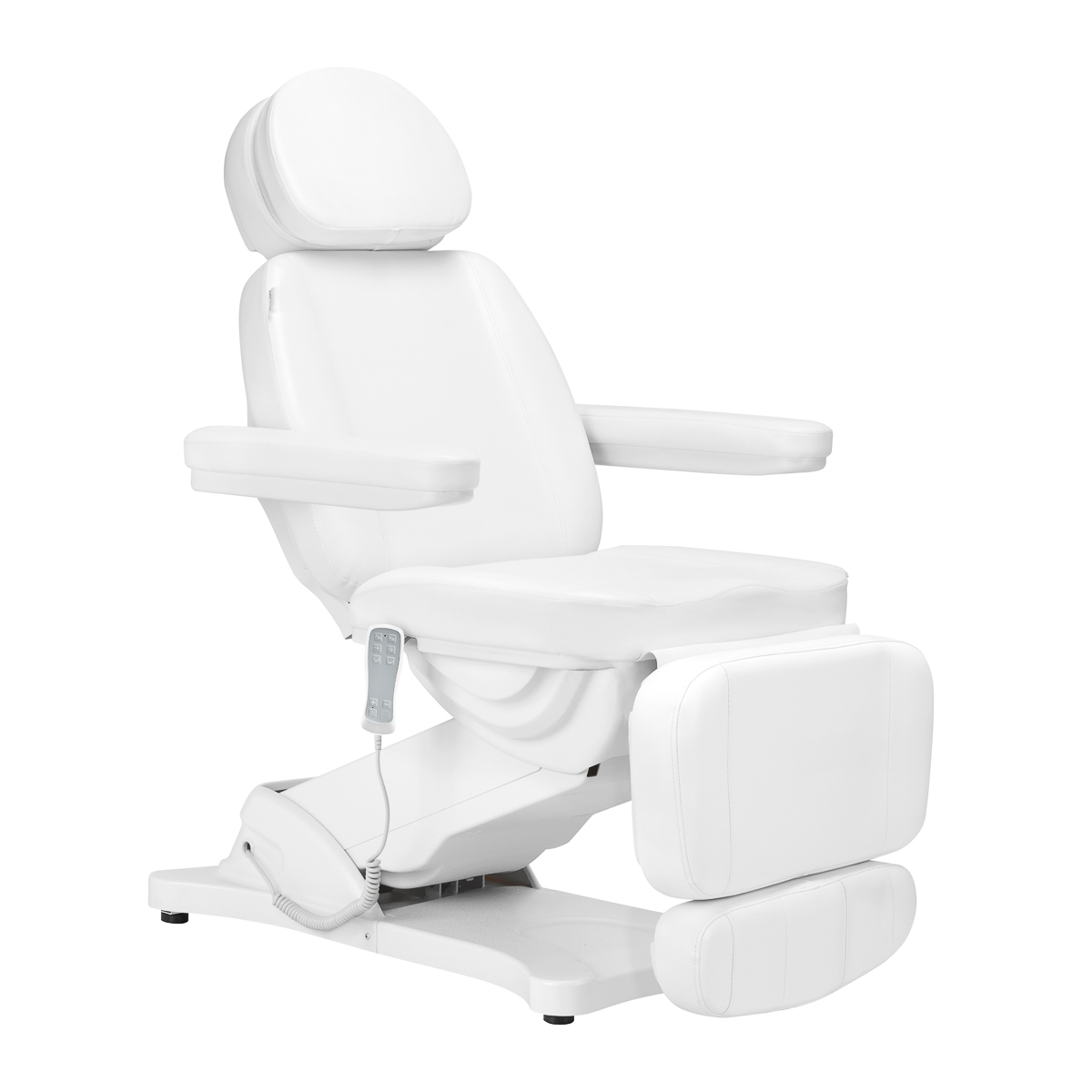 Electric cosmetic chair SILLON CLASSIC 3 motors with heating second edition white 2 SILLON-1